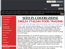 Tablet Screenshot of emiliaitalianfood.com